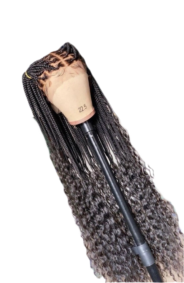 Box Braided Wig (Ready to ship)