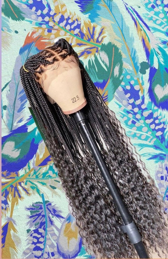 Box Braided Wig (Ready to ship)