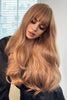 Full Machine Long Wave Synthetic Wigs 24''