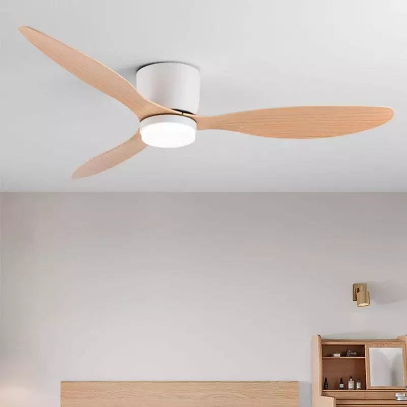 Modern Led Ceiling Fan Without Lights DC Motor 6 Speeds Timing Fans