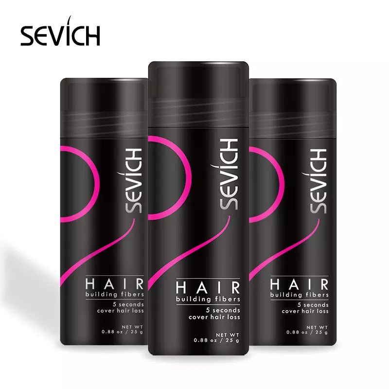 Sevich Hair Building Fiber Applicator Spray Instant Salon Hair Treatment Keratin Powders