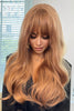 Full Machine Long Wave Synthetic Wigs 24''