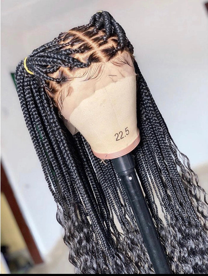 Box Braided Wig (Ready to ship)