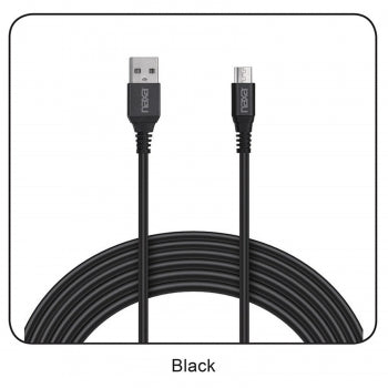 NAXA 3 Ft. Fast Charge and Sync Round Micro USB Cable