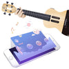 Populele U1 23 Inch 4 String Smart Ukulele with APP Controlled LED Light Bluetooth Connect