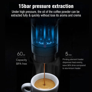 [EU/US/AE Direct] HiBREW H4 Multifunctional Portable Coffee Machine