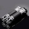 7/8 inch 22mm Motorcycle Refit Throttle Handlebar Grip Aluminum Alloy Rotatable