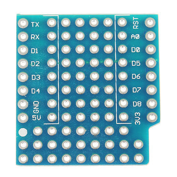 Geekcreit® ProtoBoard Shield Expansion Board For D1 Mini Double Sided Perf Board Compatible