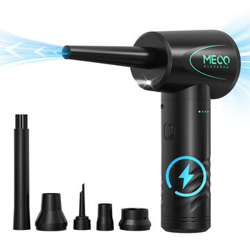 MECO ELEVERDE Compressed Air Duster, Air Blower with LED Light, 3-Gear