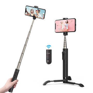 BlitzWolf® BW-BS9 Mini All In One Integrated bluetooth Detachable Tripod Selfie Stick