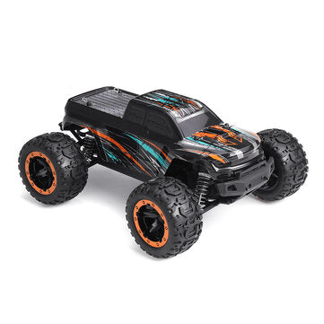 HBX 16889 Two Battery 1/16 2.4G 4WD 45km/h Brushless RC Car LED Light Full Proportional Off-Road Truck RTR Model