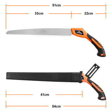 TOPSHAK TS-DS5 350mm Straight Saw Use for Gardening, Camping, Tree Trimming, Cutting Wood Branches