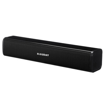 ELEGIANT SR050 6W Powerful Multimedia HiFi Bass Portable USB SoundBar Speakers