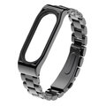 Mijobs Full Steel Watch Band Anti-lost Watch Strap for Xiaomi mi band 5 Non-original