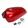 9L Fuel Gas Tank With Cap Switch Key Retro Motorcycle Vintage Racer For Honda CG125 AA001