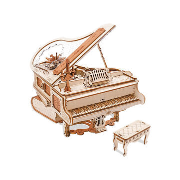 US/EU Direct Robotime Magic Piano Mechanical Self-playing Music Box