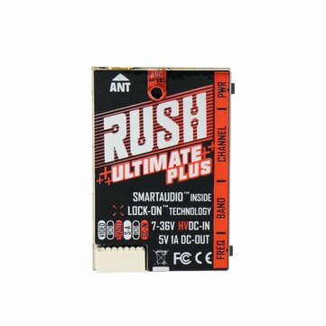 RUSH TANK PLUS 5.8GHz 48CH Smart Audio 0/25/200/500/800mW Switchable FPV