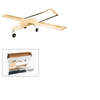 Dancing Wings Hobby S12 RQ-7 Shadow 2100mm Wingspan Balsa Wood RC Airplane KIT