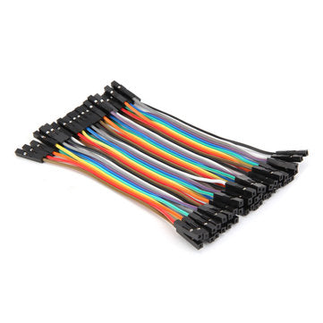 120pcs 10cm Female To Female Jumper Cable Dupont Wire