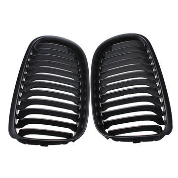 A Set Black Car Matte Front Grille Grills for BMW E90 LCT 3-Serise