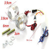 RSZ Motorcycle LED Running Decoration Flashing Lights Fog Lamp