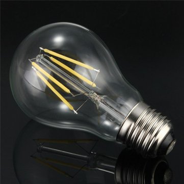 E27 4W White/Warm White COB LED Filament Retro Edison Bulbs 85-265V