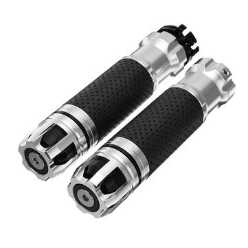 7/8 inch 22mm Motorcycle Refit Throttle Handlebar Grip Aluminum Alloy Rotatable