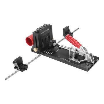 ENJOYWOOD XK4S PRO Pocket Hole Jig with Stabilizing Bar Stop Block