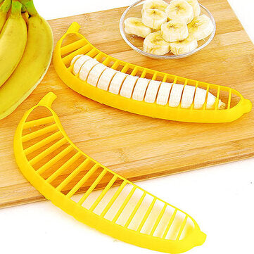 Banana Slicer Cutter Chopper Fruit Salad Sundaes Chopper Kitchen Fruit Tool