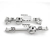 2PCS Upgraded All Metal Front Rear Bridge Axle Housing