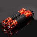 7/8 inch 22mm Motorcycle Refit Throttle Handlebar Grip Aluminum Alloy Rotatable