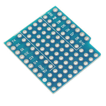 Geekcreit® ProtoBoard Shield Expansion Board For D1 Mini Double Sided Perf Board Compatible