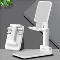 CCT4 Universal Folding Telescopic Desktop Mobile Phone Tablet Holder Stand for iPad Air for iPhone 12 XS 11 Pro