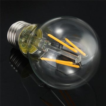 E27 4W White/Warm White COB LED Filament Retro Edison Bulbs 85-265V