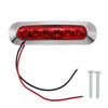 12V/24V 6-LED Side Marker Strobe Light Lamp For Cars/Trucks/Trailers