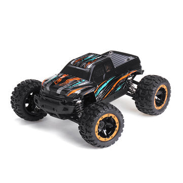 HBX 16889 Two Battery 1/16 2.4G 4WD 45km/h Brushless RC Car LED Light Full Proportional Off-Road Truck RTR Model