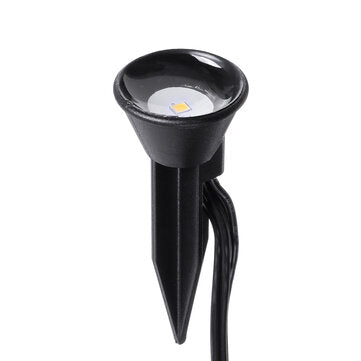 Solar Powered Dual Outdoor Garden Landscape Spotlight Yard Lawn Lamp with 10x Spotlight