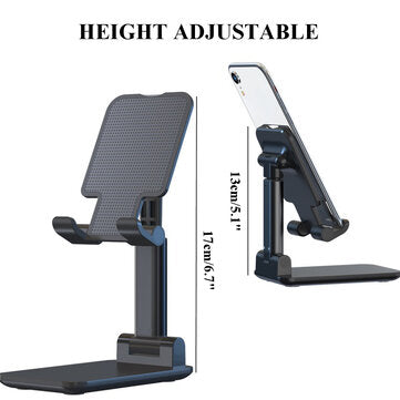 CCT4 Universal Folding Telescopic Desktop Mobile Phone Tablet Holder Stand for iPad Air for iPhone 12 XS 11 Pro