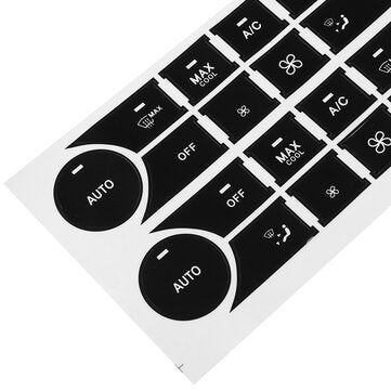 For 2007-2014 Mercedes Benz Car Repair Button Door Steering AC Window Radio Stickers