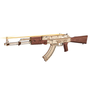 US/EU Direct Robotime for Rokr Automatic Musket AK47 3D