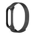 Mijobs Milan Stainless Steel Watch Band Replacement Watch Strap for Xiaomi mi band 5 Non-original