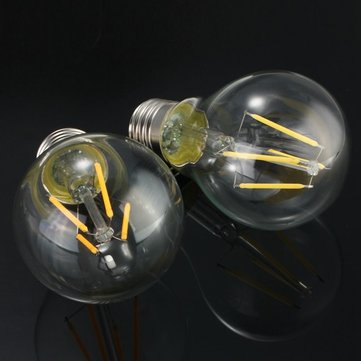 E27 4W White/Warm White COB LED Filament Retro Edison Bulbs 85-265V