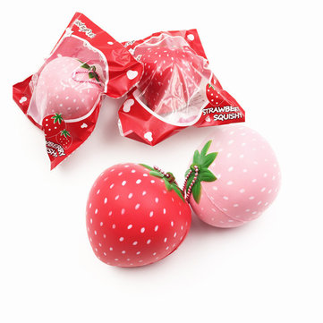 Squishyfun Strawberry Squishy Slow Rising 8CM